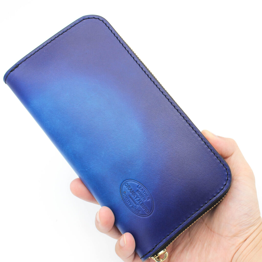本革ラウンドファスナー長財布”NOAH me GRADATION”