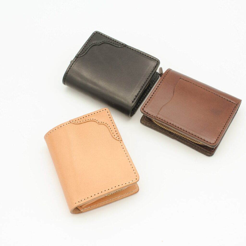 本革2つ折り財布”PALM”