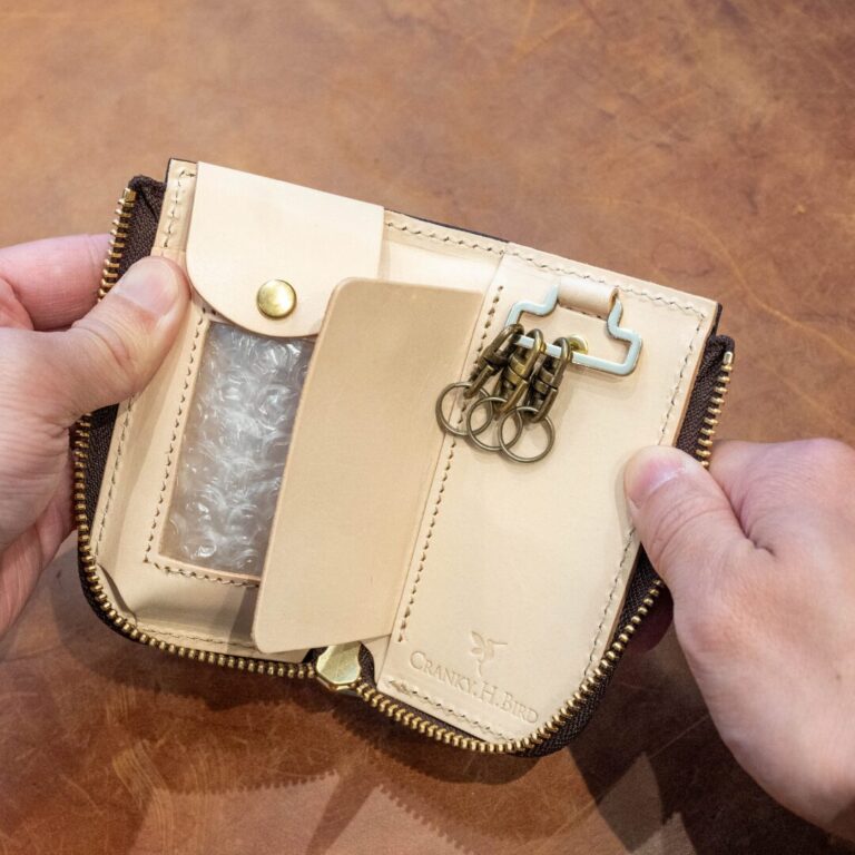 GROUND ANTIQUE オレンジ:中面・開き
